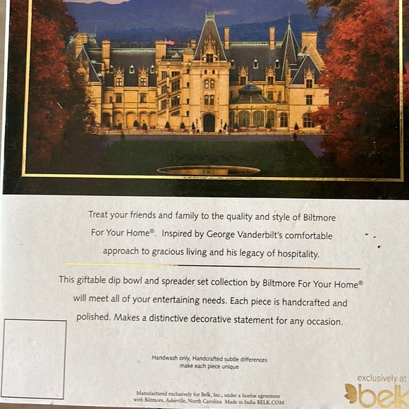 Dip bowl and spread set - Picture 2 of 4